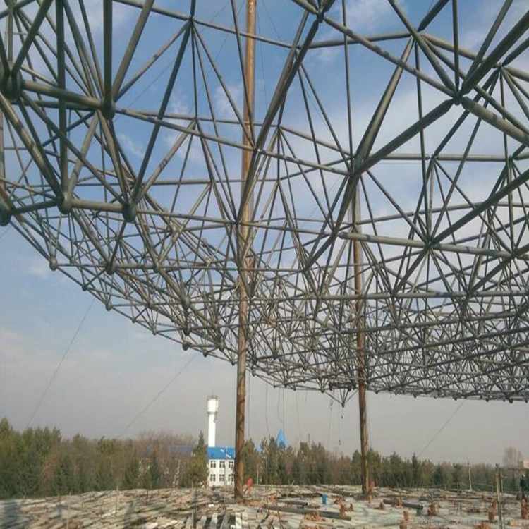 广东球形网架钢结构施工方案
